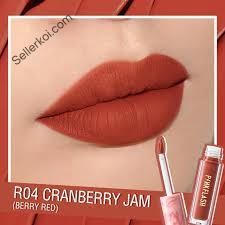 PINKFLASH Melting Matte Waterproof Lipcream - R04 Cranberry Jam (PF-L01) (2.5ml)